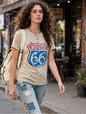 Route 66 tee